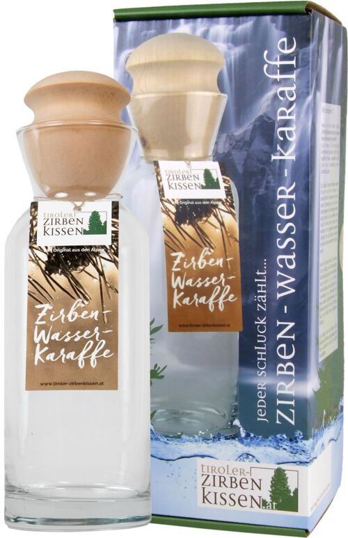 Zirben-Wasser-Karaffe 1 Liter