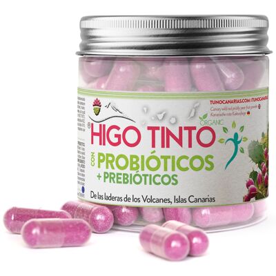HIGO TINTO con Probióticos y Prebióticos - Flora Intestinal y Macrobiota