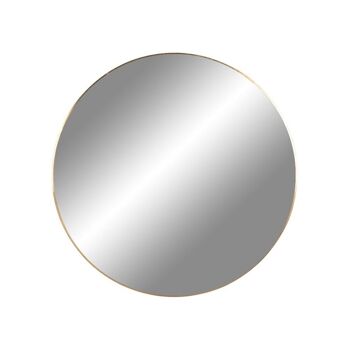 Miroir Jersey - cadre aspect laiton Ø60 cm 1