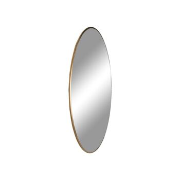 Miroir Jersey - cadre aspect laiton Ø60 cm 3