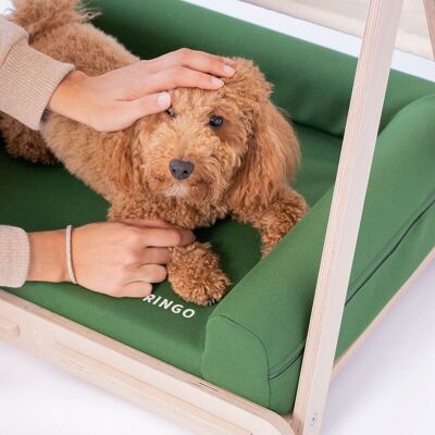 Dog Bed | Oasis Collection (Wooden base + cabin)