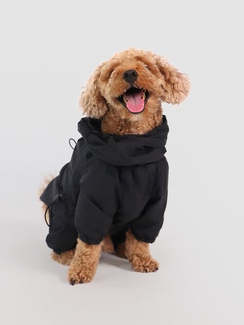 Dog Raincoat | Black Color