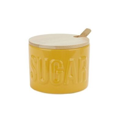 Sucrier / Sugar Bowl Sugar Yellow