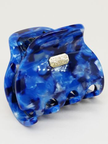 Pince Margaux - Bleu océan 4,5 cm 3