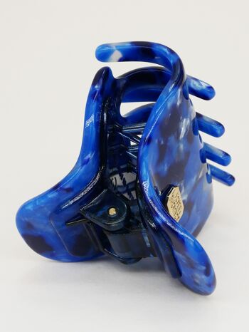 Pince Margaux - Bleu océan 4,5 cm 4