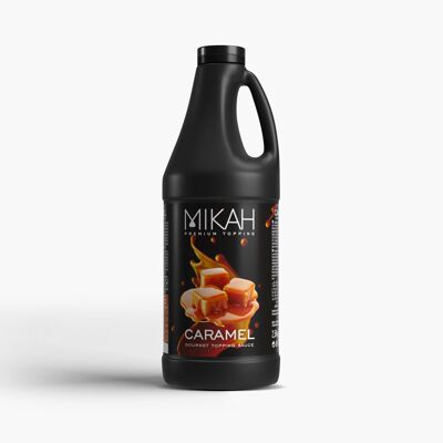 Mikah Premium Topping - Caramel - 2.5 Kg Topping Sauce