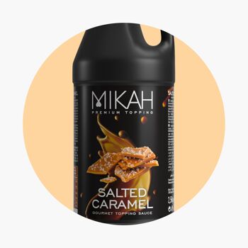 Mikah Premium Topping - Caramel Salé - 2,5 Kg de Sauce Topping 2