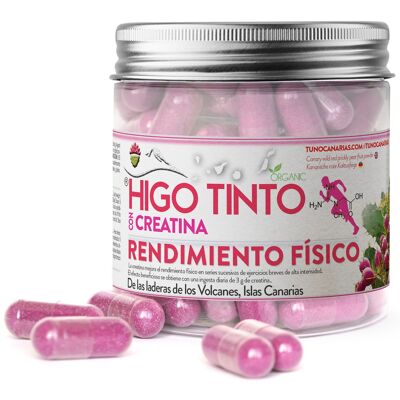 RED FIG with Creatine – Helps maintain physical performance and resistance.