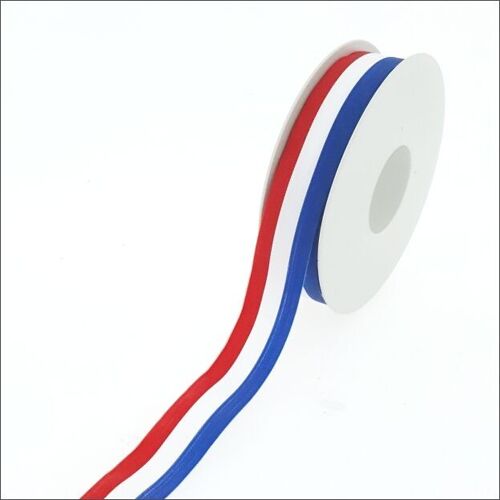Ribbon Dutch - French flag - 25mm x 25 meters