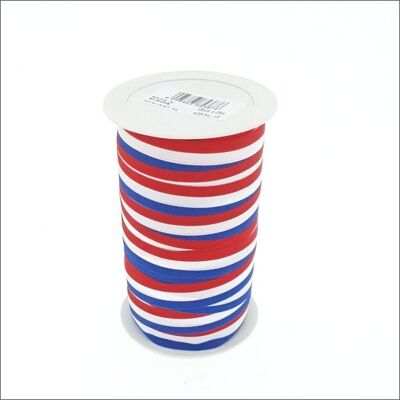 Ribbon Dutch - French flag - 15mm x 25 meters