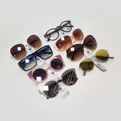 Diverses lunettes de soleil mixtes Brave Color et Visionmania