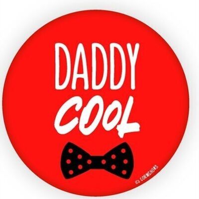Daddy Cooler Flaschenöffner-Magnet – Geschenk für Papa – Humor – Vatertag – hergestellt in Frankreich