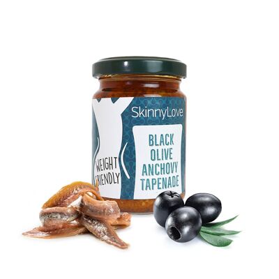 SkinnyLove Spread | black olive anchovy tapenade