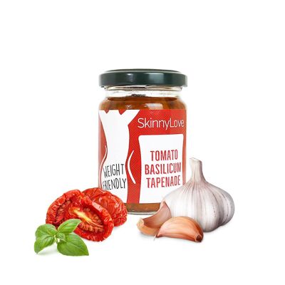SkinnyLove Spread | Tomaten-Basilikum-Tapenade