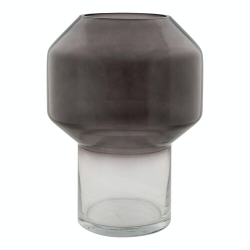 Matera Vase - Vase in smoked glass