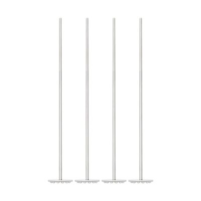 Set of 4 cocktail stirrers and muddlers