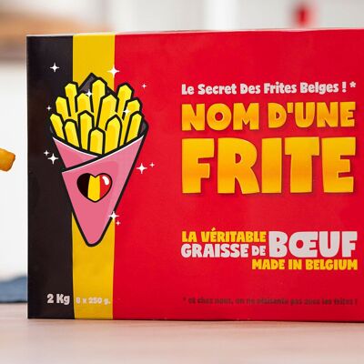 Graisse de boeuf „Nom d'une Frite“ – 2 kg