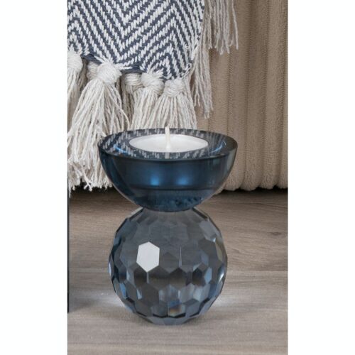 Burano Candle Holder - blue