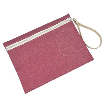 Pouch L, Sparkling pink