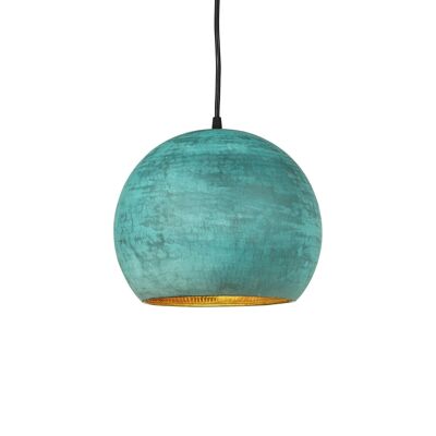 Lampe Boule Albi - bleu Ø25 cm