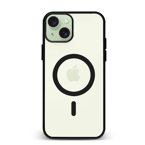 APPLE Funda de silicona con MagSafe para iPhone 15 Pro, Negro