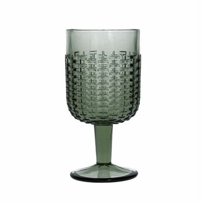 WATER/WINE GLASS 350 CC LARA GREEN