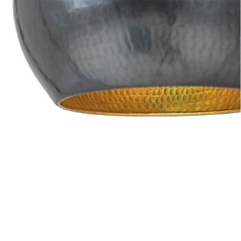 Lampe Boule Albi - gris foncé Ø25 cm 2