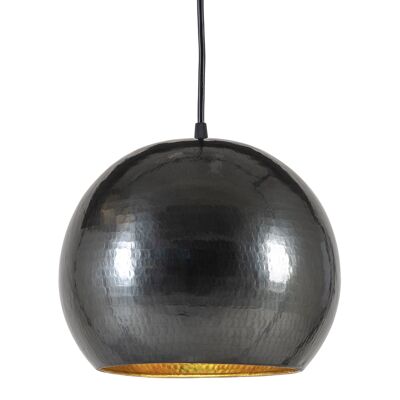 Lámpara Albi Ball - gris oscuro Ø35 cm