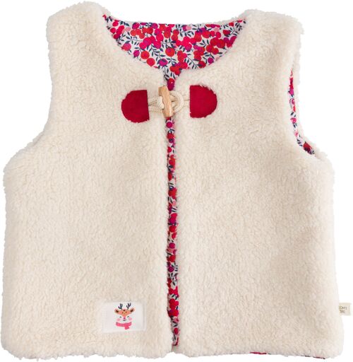 Gilet berger enfant | Cerise