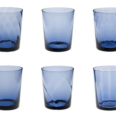 VASOS TRIBECA 350 ML AZUL