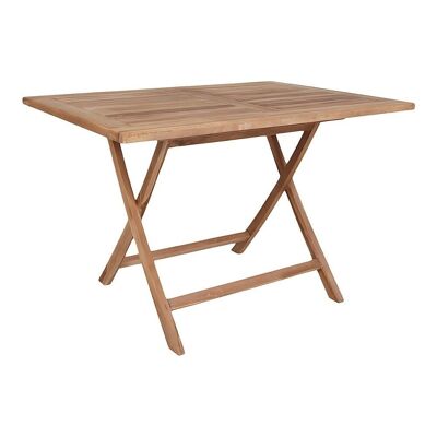 Tavolo da pranzo in teak Oviedo - 120x80xh75cm