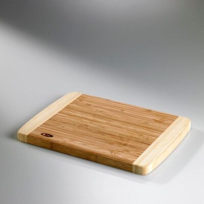 CUTTING BOARD BAMBOO 2 COLOR 22X30X1.9