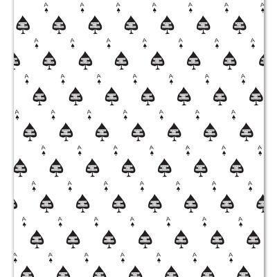Giftwrap - Funny Wrapping Paper Fucking Ace Christmas **Pack of 2 Sheets Folded**