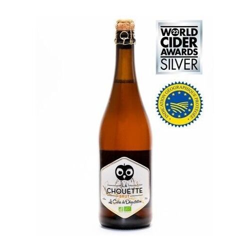 Cidre La Chouette Brut Bio 75cl