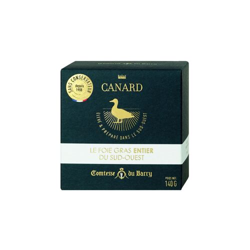 Foie gras entier de canard IGP Sud-Ouest 140g