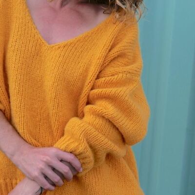 Pullover mit V-Ausschnitt – Mango