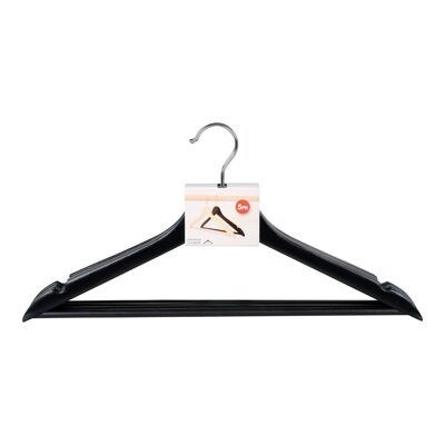 Dussa Wooden Hangers - black