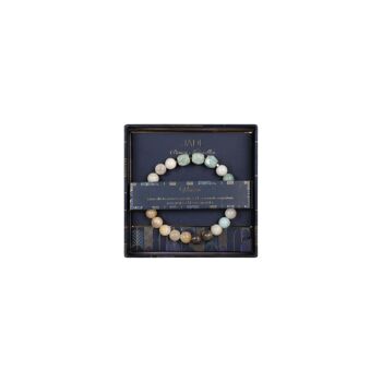 Bracelets Pierres Naturelles & Acier Collection Art Déco Chic 10