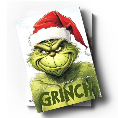 Libro colorear - Grinch