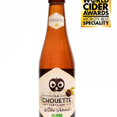 La Chouette Chestnut Cider Organic 33cl
