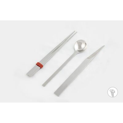 SAPIO, 316 stainless steel cutlery set by bettisatti srl