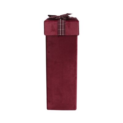 Coffret Cadeau Vin Velours Noir