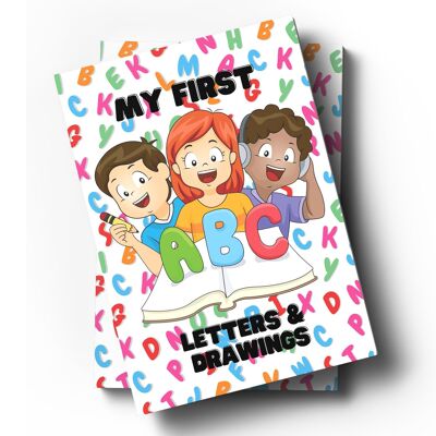 Coloring book - My First Letters and Drawings