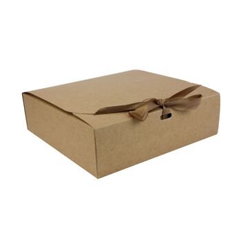 Boîtes brunes : des délices carrés ornés de nœuds vibrants 3