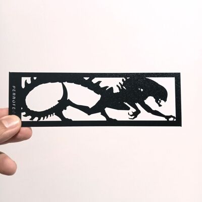 Alien Bookmark – Laser-Cut Plastic