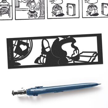 Marque-page découpé au laser - Mafalda 2