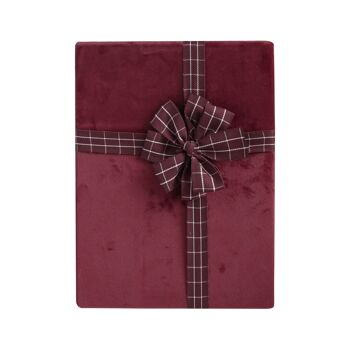 Coffret cadeau whisky vin double velours bordeaux 2