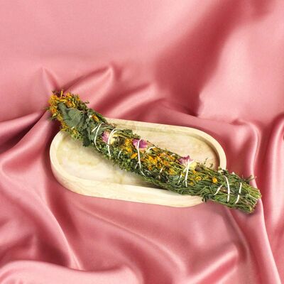 Benessere & stile di vita Bastoncini per fumigazione - Circé - rosa, erba di San Giovanni, salvia selvatica, ginepro