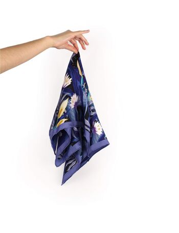 Foulards Foulard jardin nocturne - petit 4