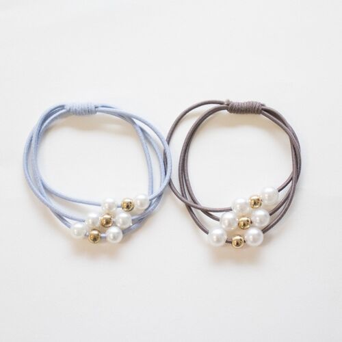 Elastique / bracelet Pearls